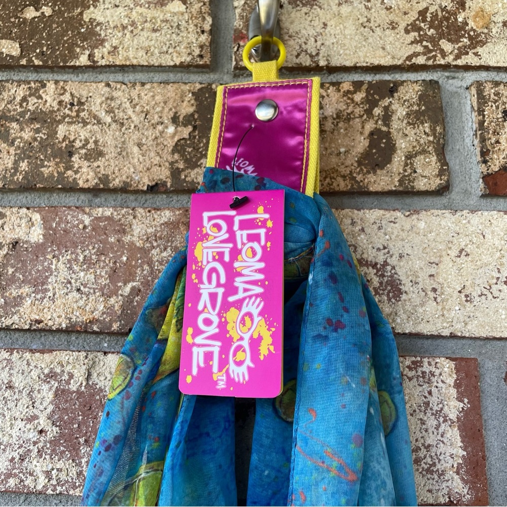 Leoma Lovegrove Scarf NWT Luscious Lemons Excellent Condition!